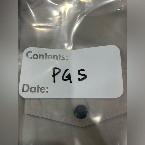 Vuori Men's Medium Morrow Sherpa Jacket Dark Salt White NWT Fleece Full Zip - Picture 6 of 8